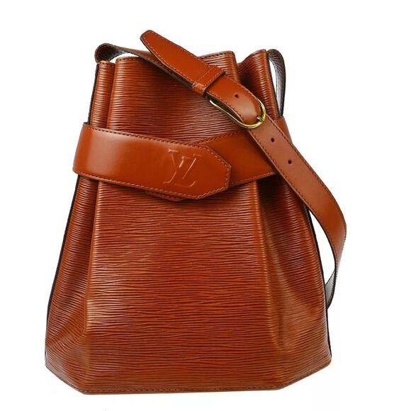 Louis Vuitton Handbags - AUTHENTIC LOUIS VUITTON BROWN EPI SAC DEPAULE PM SHOULDER BAG VI0973